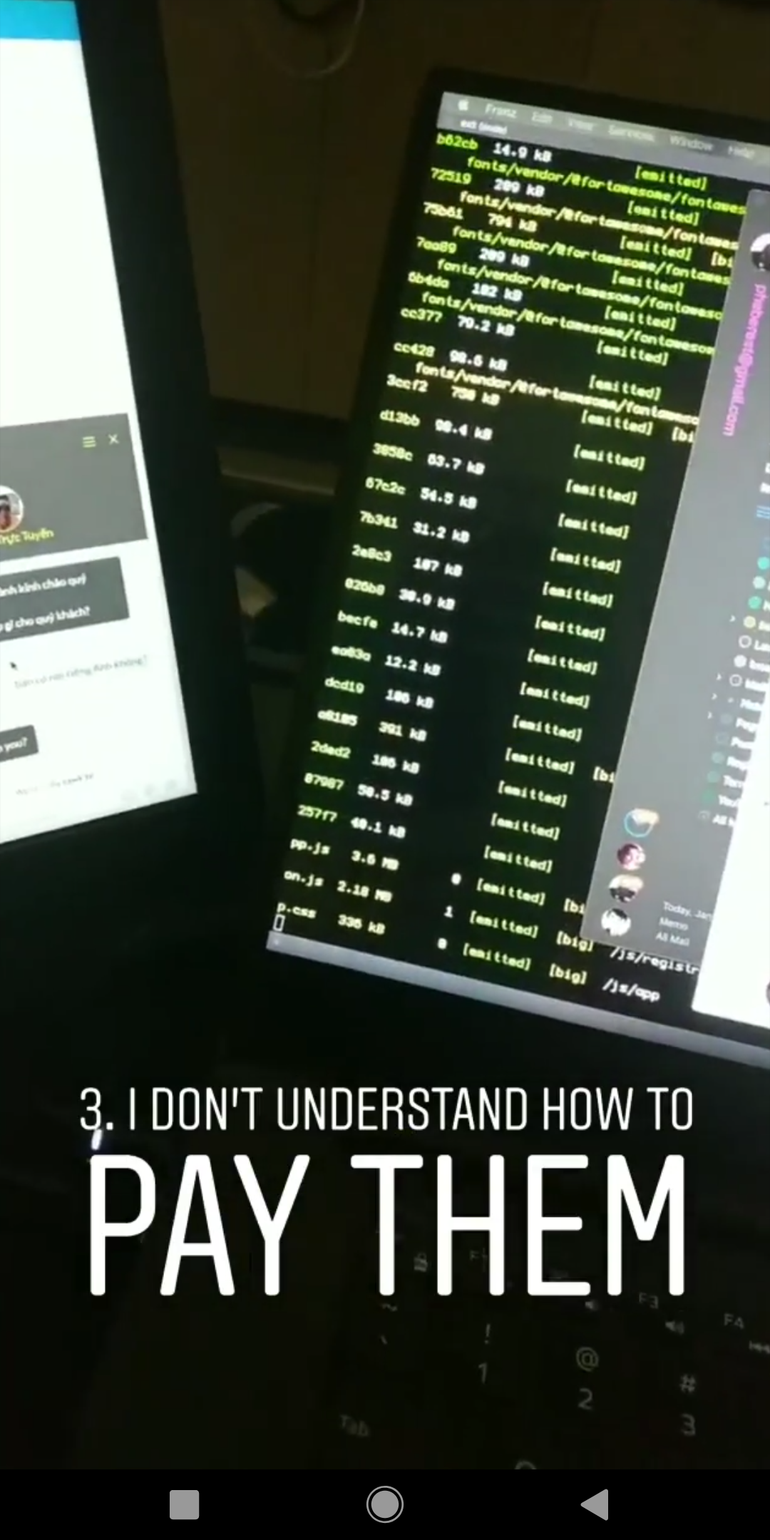 Ma non si capisce come pagarla